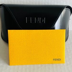 Fendi Large Black Sunglass Case